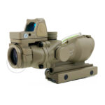 Trijicon Acog Scope 4x32 w/ Green Fiber & Red Dot RMR Replica | RA Armament www.ra-armament.com